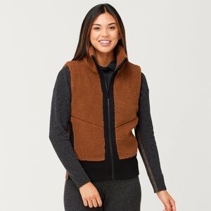 Krimson Klover Ember Vest in Brown and Black - Women's Size S